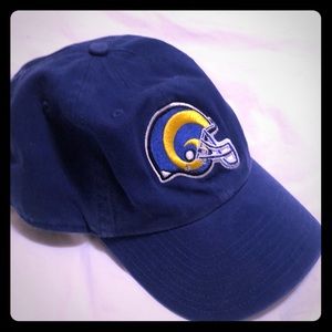 Rams super bowl 2019 bright blue with team helmet